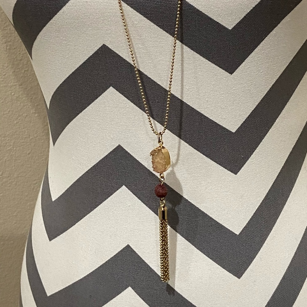 Essential Oil Diffuser Necklace Ball with Tassel